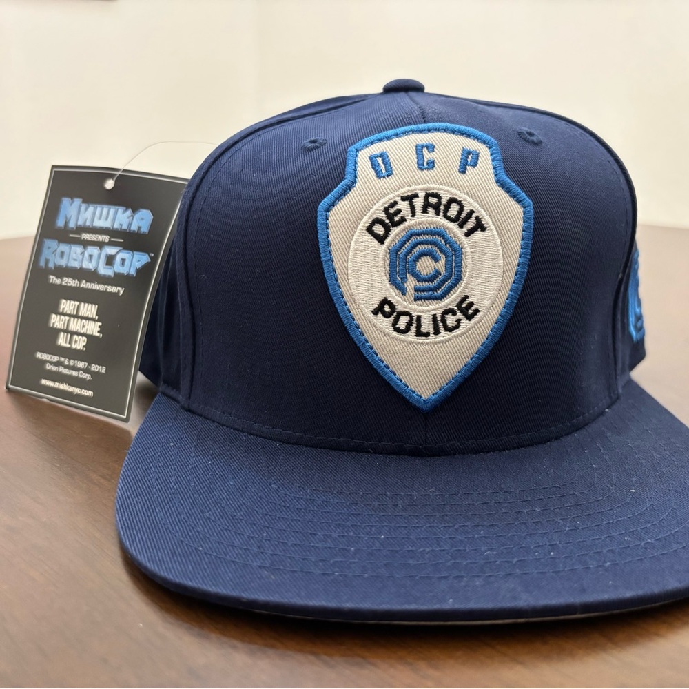 Mishka x RoboCop 25th Anniversary Capsule Collection Detroit Police Hat - Navy